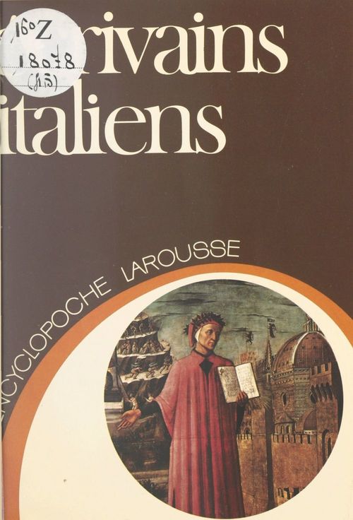 Couverture ebook de Écrivains italiens, de Jean-Michel Gardair