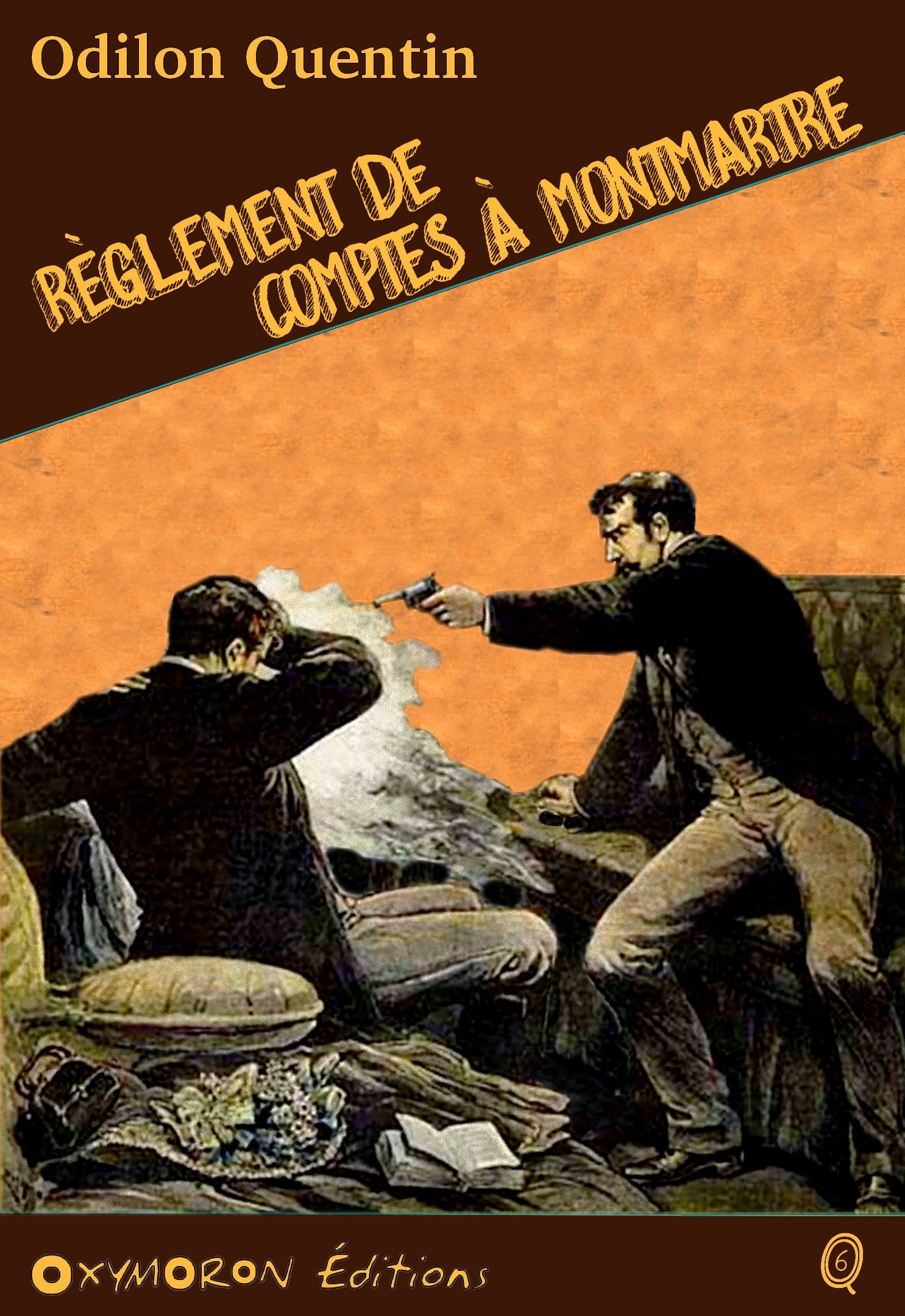 Couverture ebook de Règlement de comptes à Montmartre, de Charles Richebourg