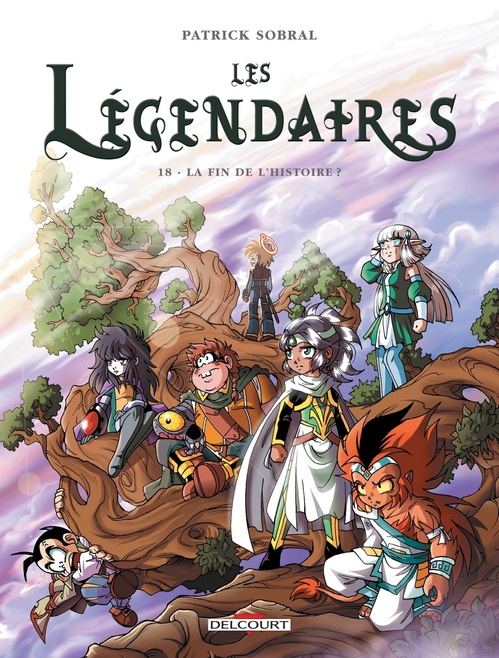 Couverture ebook de Les Légendaires T18 - La fin de l'histoire ?, de Patrick Sobral