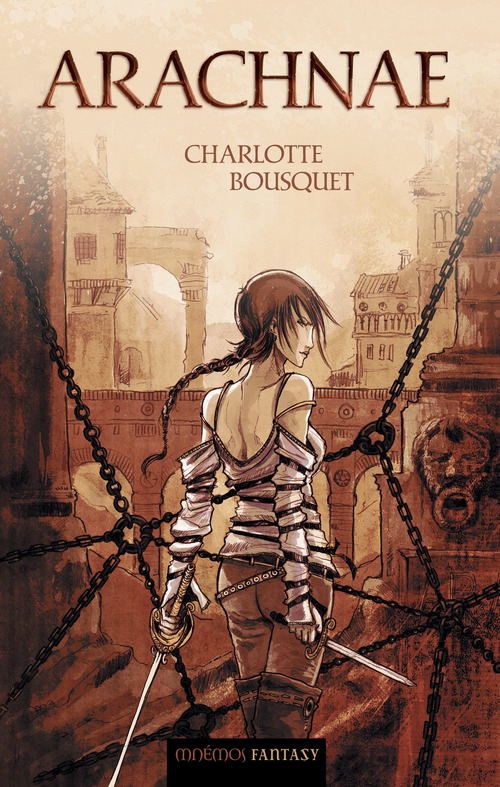 Couverture ebook de Arachnae, de Charlotte Bousquet