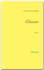 ebook cover of Climats, by André Maurois