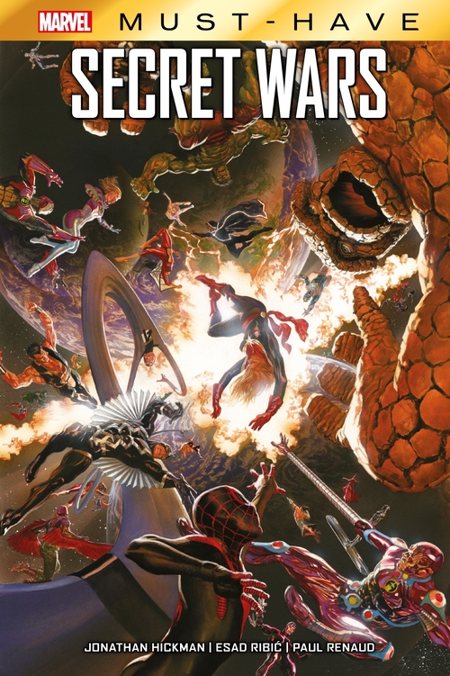 ebook cover of Best of Marvel (Must-Have) : Secret Wars, by Jonathan Hickman