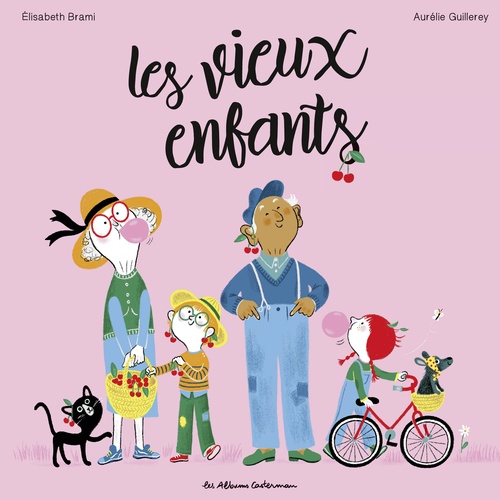 ebook cover of Les Vieux Enfants, by Elisabeth Brami, Aurélie Guillerey