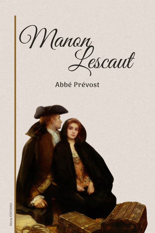 ebook cover of Manon Lescaut, by Abbé Prévost
