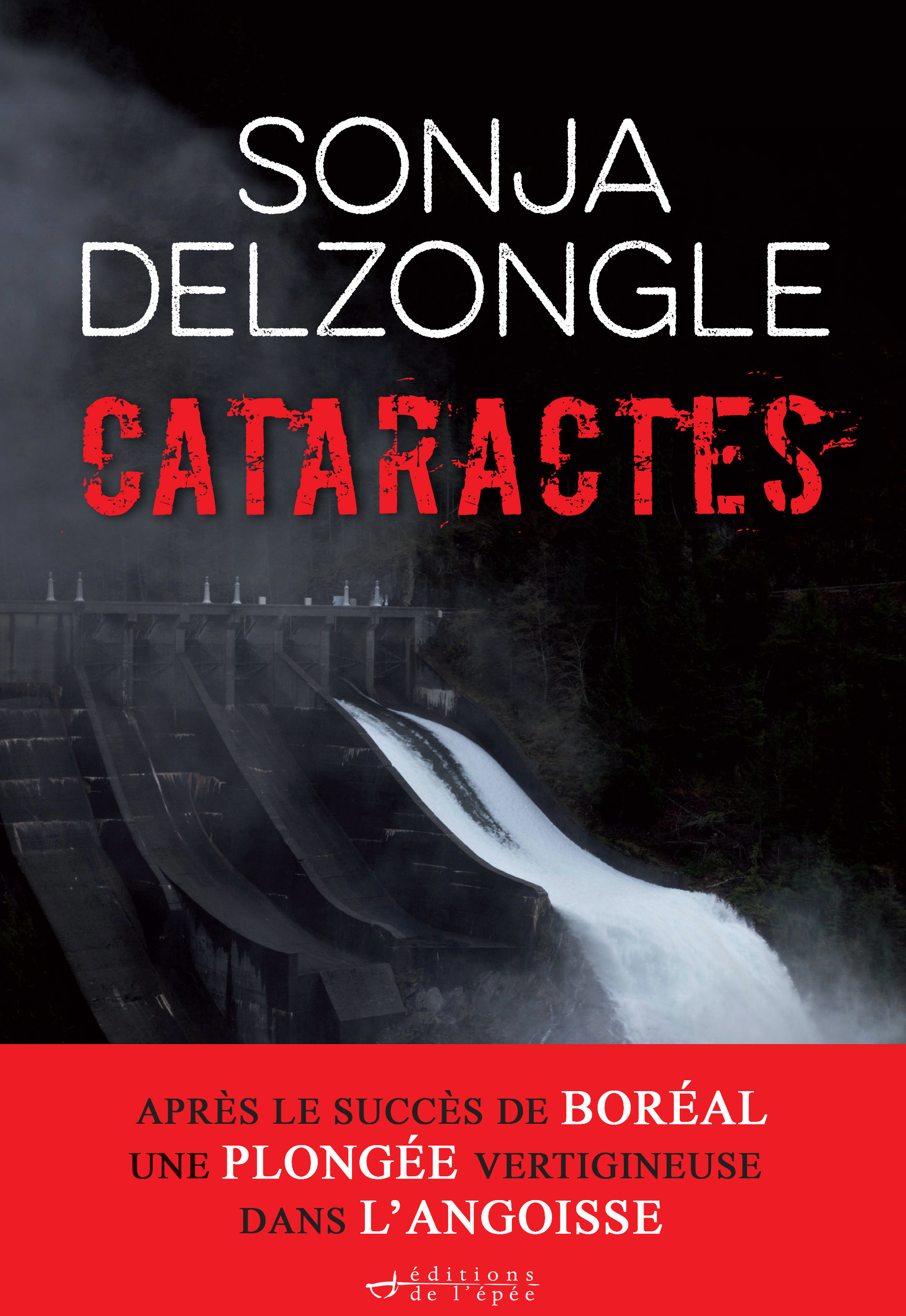 ebook cover of Cataractes, by Sonja Delzongle