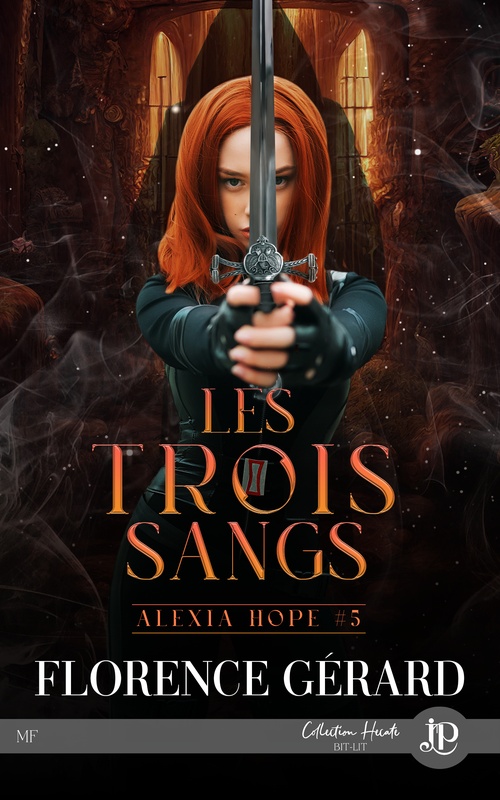 Couverture ebook de Les trois sangs, de Florence Gérard