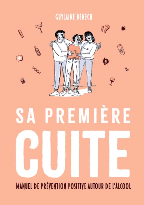 Couverture ebook de Sa première cuite, de Guylaine Benech