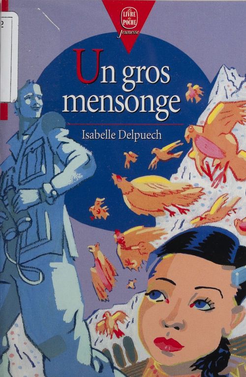 ebook cover of Un gros mensonge, by Delpuech-I