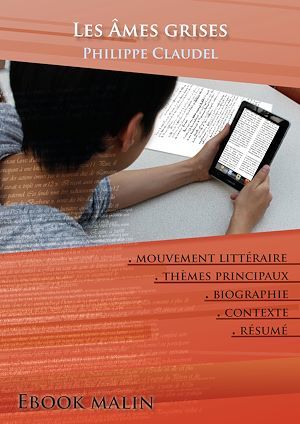 Couverture ebook de Fiche de lecture Les Âmes grises - Résumé détaillé et analyse littéraire de référence, de Philippe Claudel