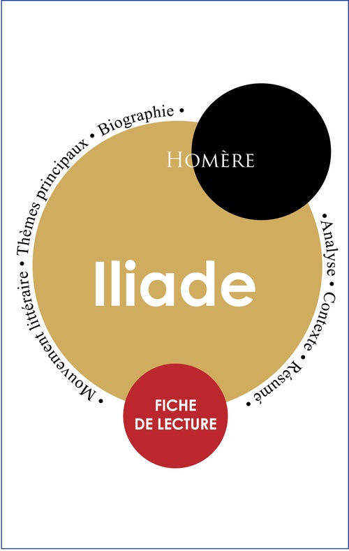 ebook cover of Étude intégrale : Iliade (fiche de lecture, analyse et résumé), by Homère