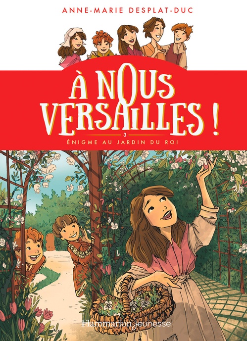 ebook cover of À nous Versailles ! (Tome 3) - Énigme au jardin du Roi, by Anne-Marie Desplat-Duc