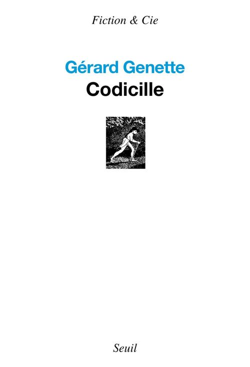 ebook cover of Codicille, by Gérard Genette
