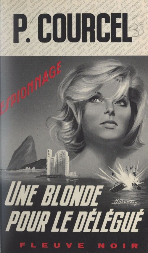 ebook cover of Une blonde pour le délégué, by Pierre Courcel