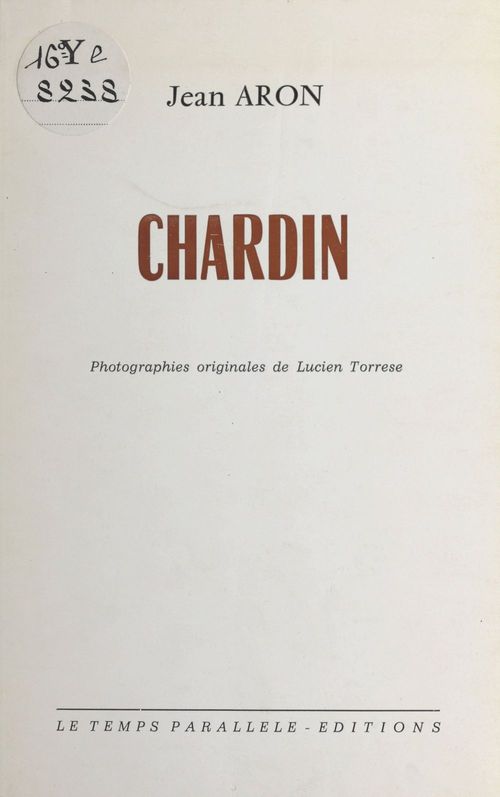 Couverture ebook de Chardin, de Jean Aron