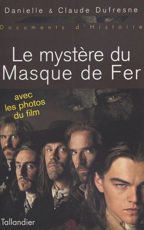 Couverture ebook de Le mystère du Masque de fer, de Dufresne