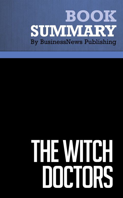Couverture ebook de Summary: The Witch Doctors, de Businessnews Publishing
