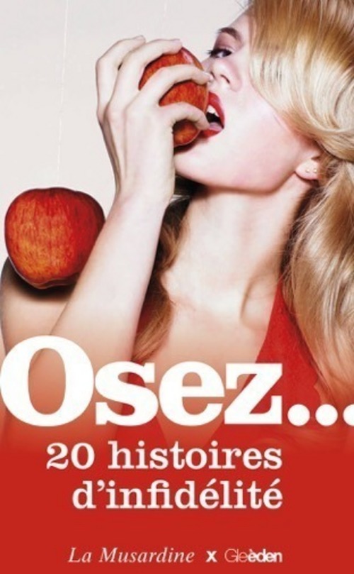 Couverture ebook de Osez 20 histoires d'infidélité, de Collectif