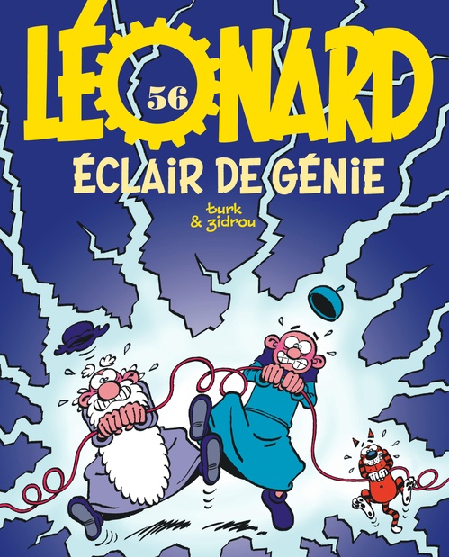 ebook cover of Léonard - Tome 56 - Éclair de génie, by Zidrou