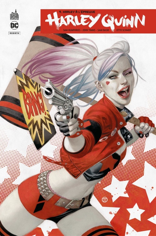 ebook cover of Harley Quinn Rebirth - Tome 9 - Harley à l'épreuve, by Sami Basri, Sam Humphries, Otto Schmidt, Amanda Conner, Jimmy Palmiotti, Chad Hardin, John Timms