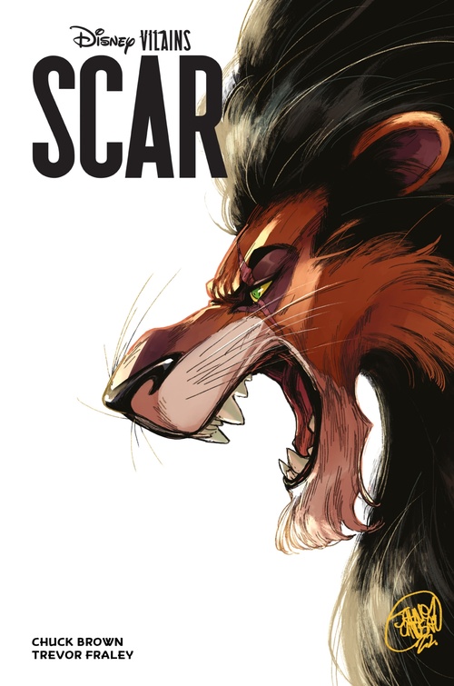 ebook cover of Disney Vilains : Scar, by Chuck Brown, Trevor Fraley