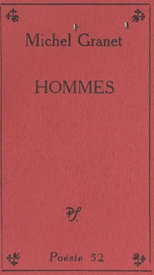 Couverture ebook de Hommes, de Michel Granet
