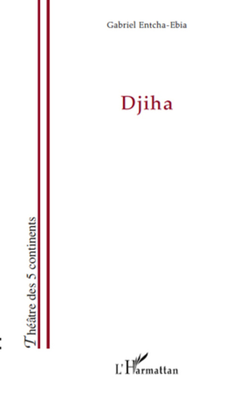 ebook cover of Djiha, by Gabriel Entcha-ebia