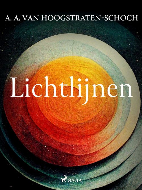 ebook cover of Lichtlijnen, by A.A. Van Hoogstraten-Schoch