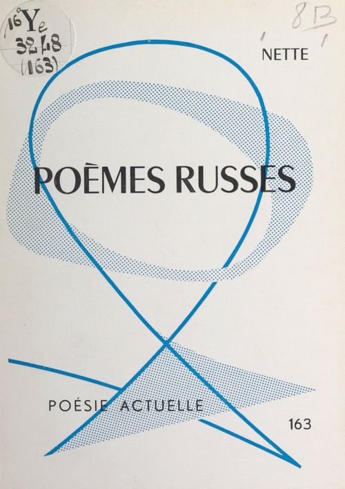 Couverture ebook de Poèmes russes, de Nette