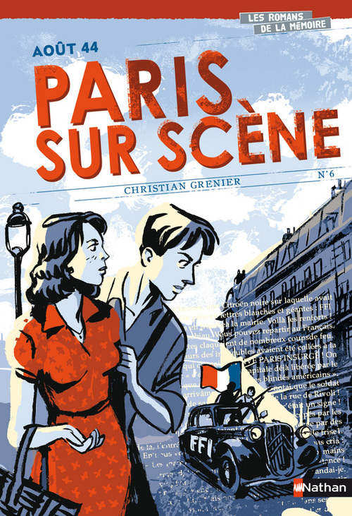 Couverture ebook de Aout 44 - paris sur scène EPUB2, de Christian Grenier