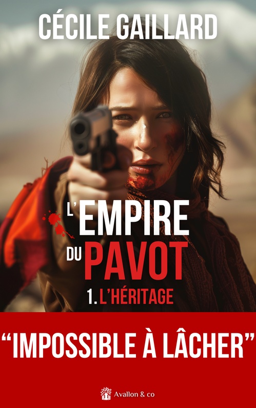 Couverture ebook de L'héritage, de Cécile Gaillard