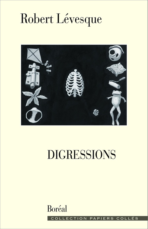 Couverture ebook de Digressions, de Robert Lévesque