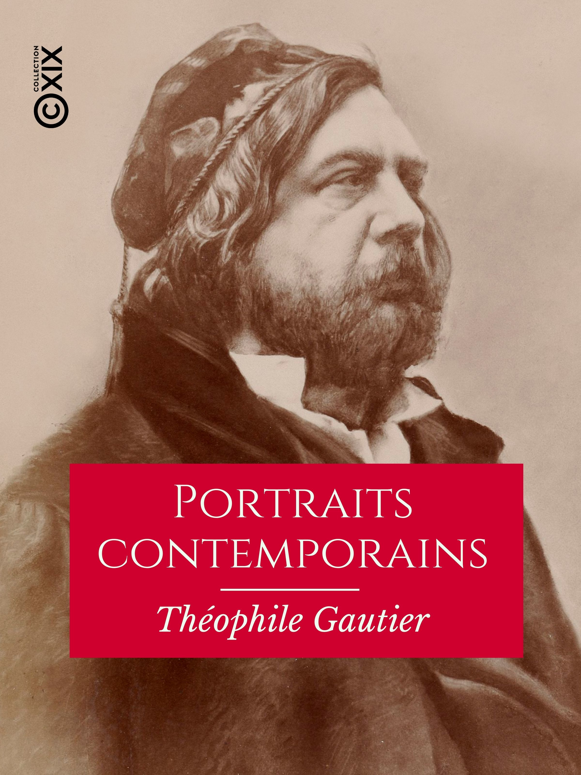 ebook cover of Portraits contemporains, by Theophile Gautier