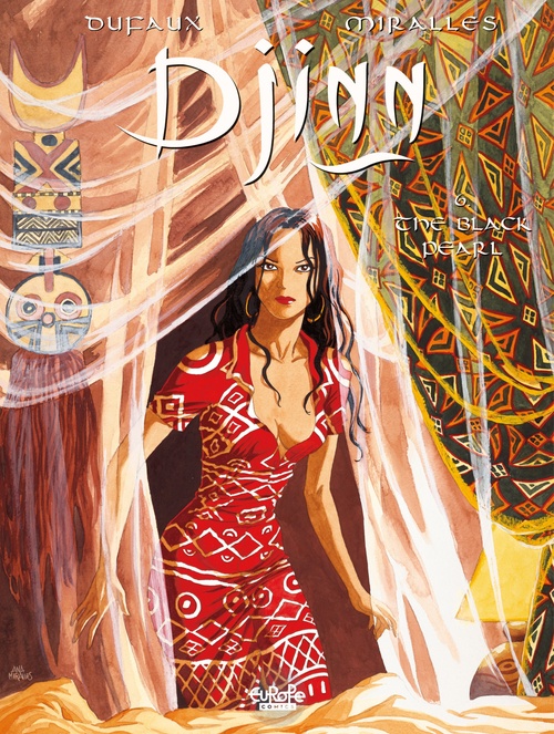 Couverture ebook de Djinn - Volume 6 - The Black Pearl, de Jean Dufaux