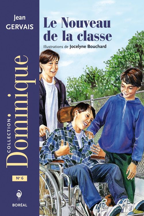 ebook cover of Le nouveau de la classe, by Jocelyne Bouchard, Jean Gervais