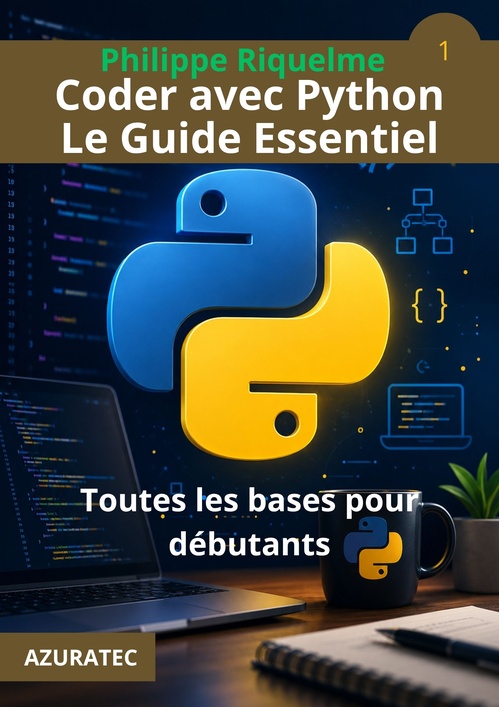 ebook cover of Coder avec Python. Le guide essentiel, by Philippe Riquelme