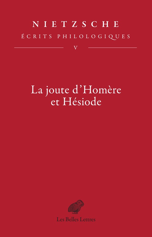Couverture ebook de La joute d'Homère et Hésiode, de Friedrich Nietzsche