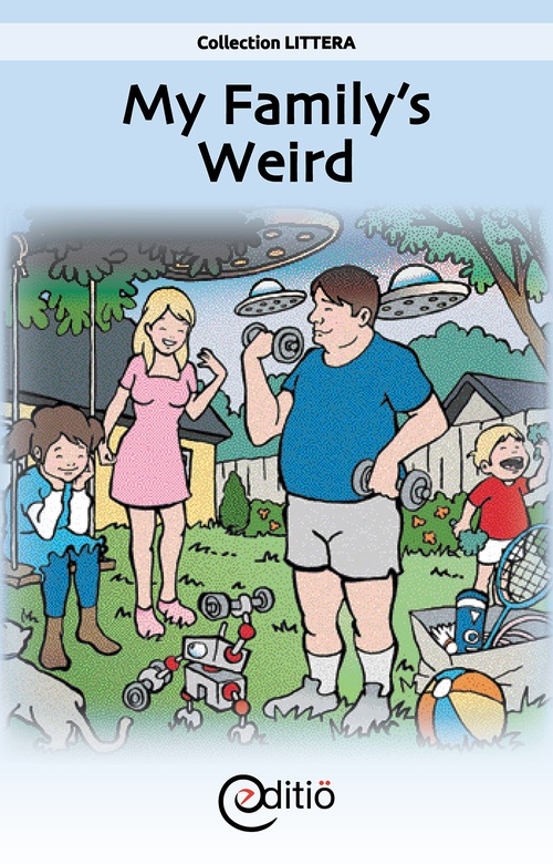 ebook cover of My Family's Weird, by Collectif