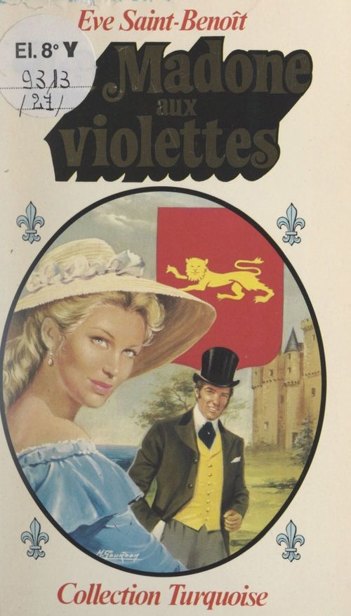 ebook cover of La madone aux violettes, by Eve Saint-Benoit