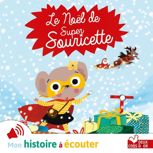 audiobook cover of Le Noël de Super Souricette, by Isabelle Jouve-Gaudin