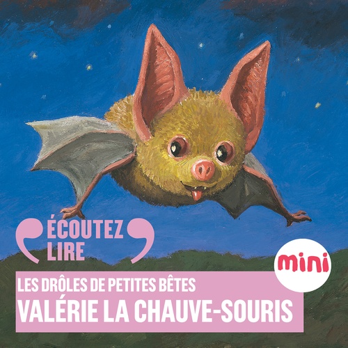 Couverture audiobook de Valérie la chauve-souris - Les Drôles de Petites Bêtes, de Antoon Krings