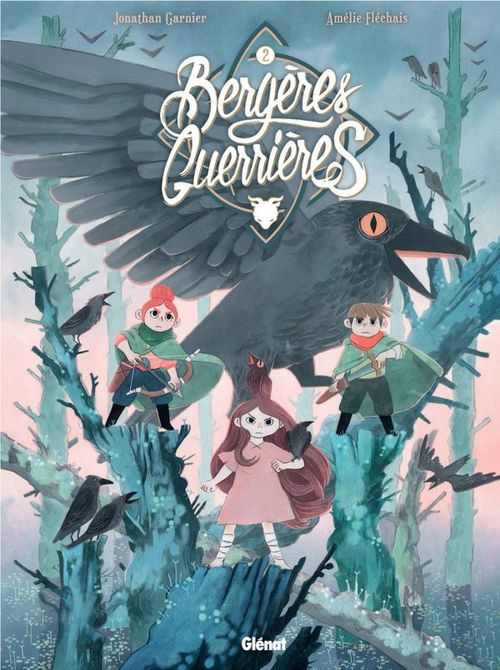 Couverture ebook de Bergères guerrières - Tome 02, de Jonathan Garnier, Amélie Fléchais
