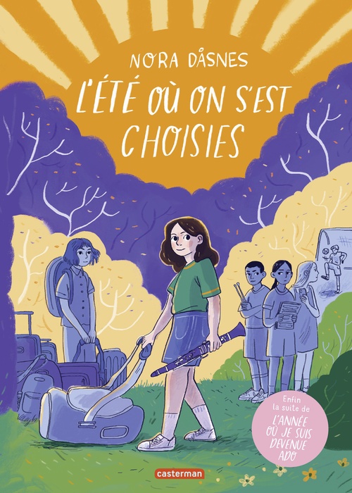 Couverture ebook de L'Été où on s'est choisies, de Nora Dåsnes
