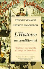 ebook cover of L'Histoire au conditionnel, by Patrick Boucheron, Sylvain Venayre
