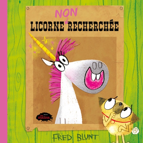 Couverture ebook de Licorne NON recherchée, de Fred Blunt