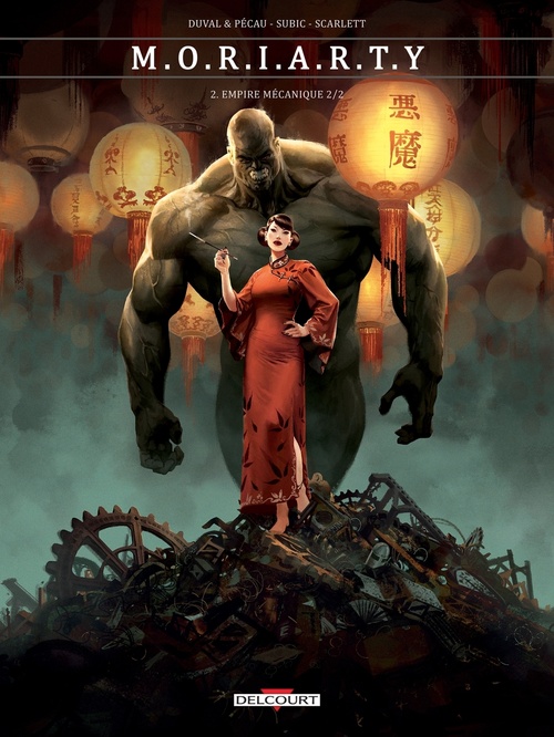 Couverture ebook de Moriarty T02 - Empire mécanique 2/2, de Fred Duval