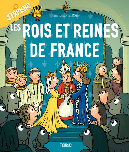 ebook cover of Les rois et reines de France, by Lionel Lacoux