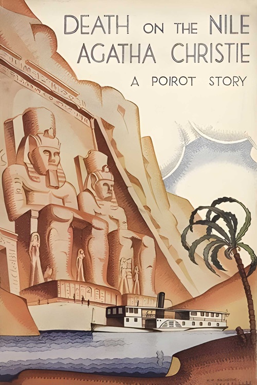 ebook cover of Death on the Nile, by Agatha  Christie