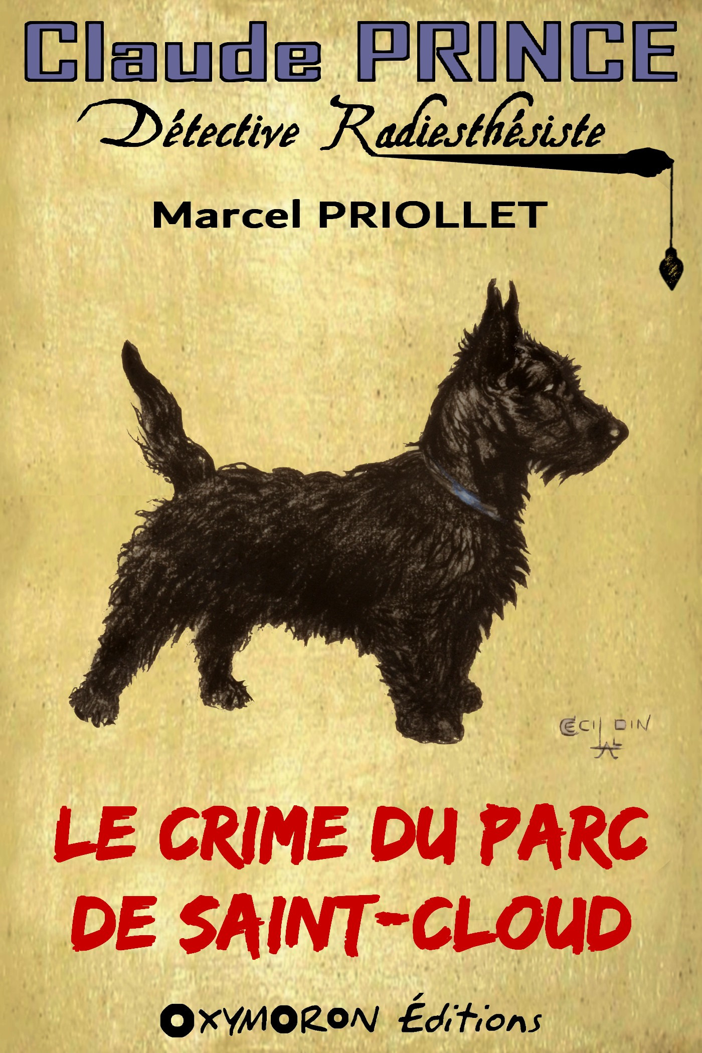 Couverture ebook de Le crime du parc Saint-Cloud, de Marcel Priollet
