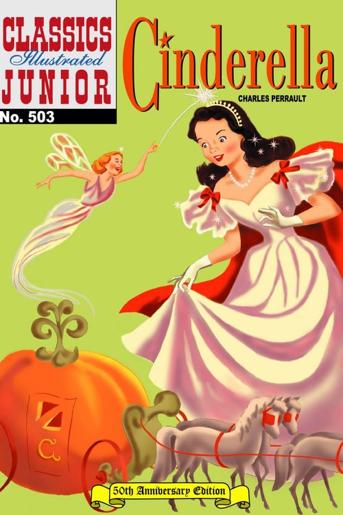 ebook cover of Cinderella, by Grimm Brothers