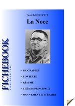 ebook cover of Fiche de lecture La Noce, by Bertolt Brecht